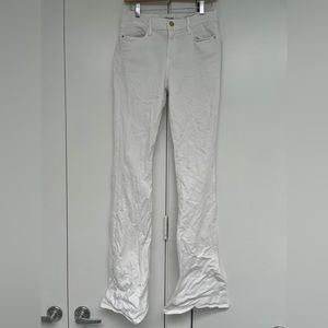 Frame Denim “Le High Flare” in White